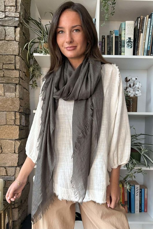 Classic Portobello Scarf Fossil 